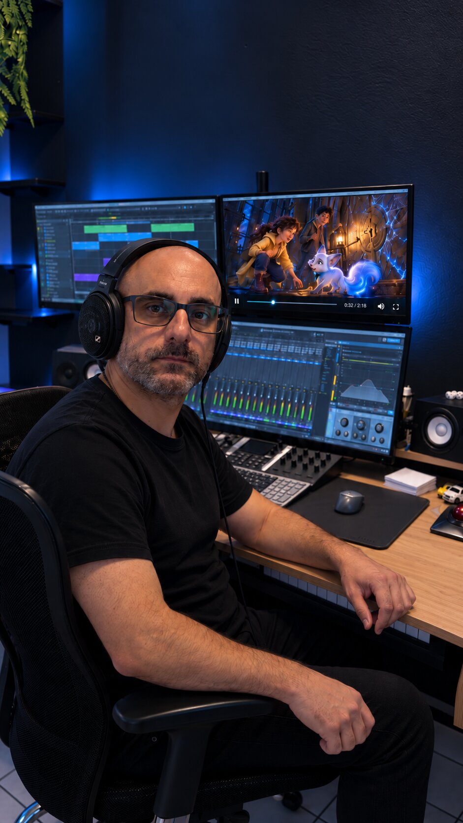 augusto valente na produtora de música brave soundlab